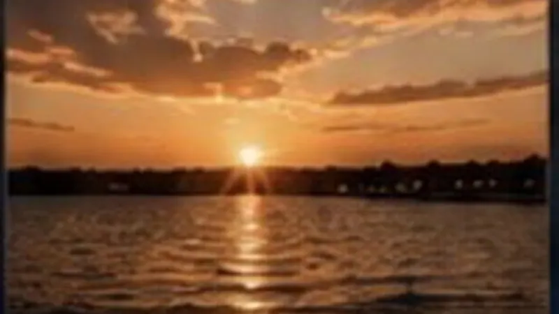 Lido Key sunset waterfront