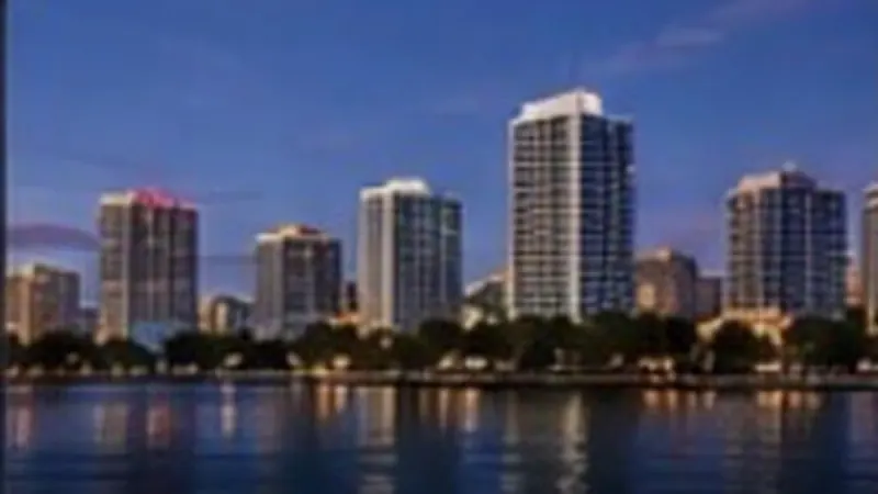 Sarasota waterfront skyline